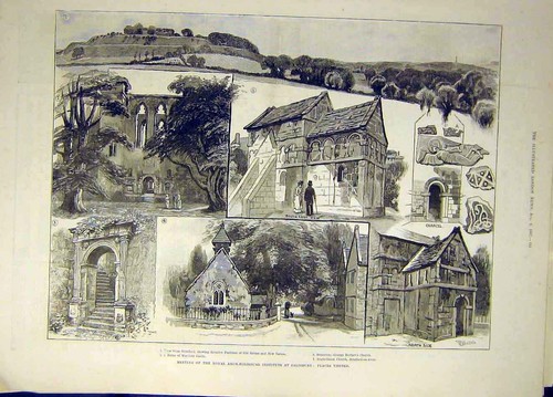 Original old antique print - original,