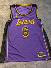 LA Lakers Men's jersey NBA Statement Edition LeBron James #6 Size XXL Nike 56