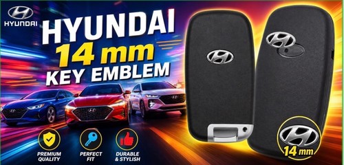 Hyundai 14mm 7mm badges - hyundai,