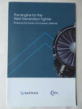 2019 SAFRAN MTU AERO ENGINES FUTURE COMBAT AIR SYSTEM FCAS ENGINE LEAFLET