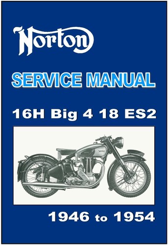 Norton workshop manual 16h - norton,