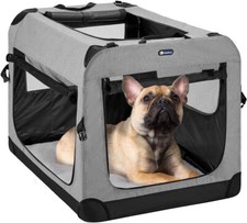 Veehoo Folding Soft Dog Crate