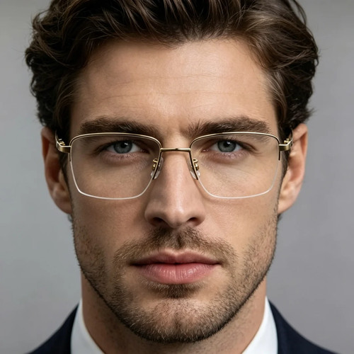 Retro rectangular titanium - retro,