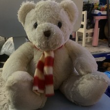 KEEL TOYS WHITE  TEDDY BEAR