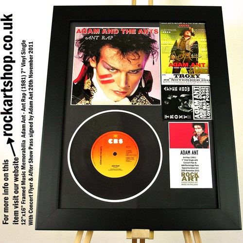 Adam ant signed - adam,