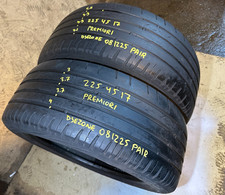 2X TYRES 225 45 17 TYRE PAIR