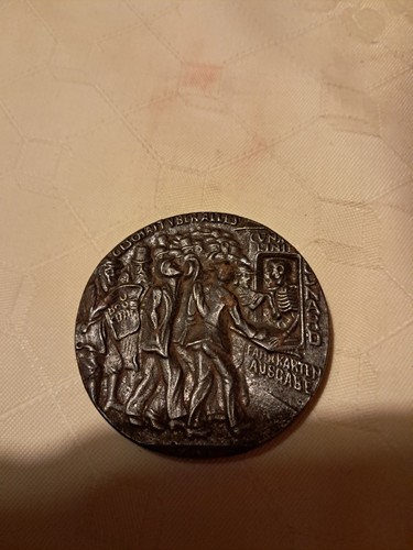 The lusitania german medal - german, in