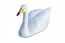 Floating Whooper Swan Decoy