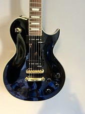 Vintage V100P ReIssued Electric Guitar w/W90 Pickups ~ Boulevard Black