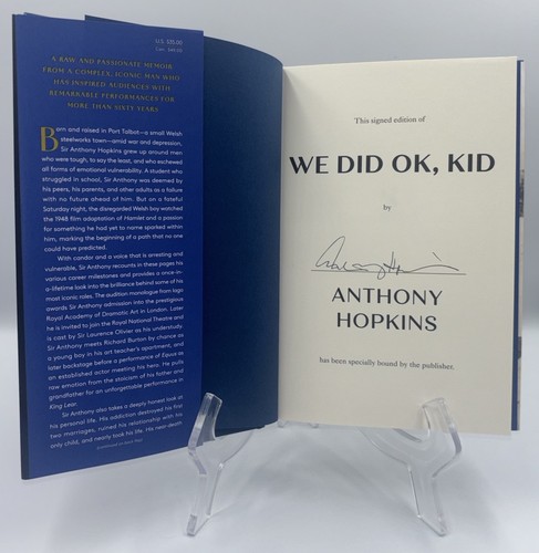 Anthony hopkins signed - anthony,