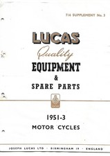 Original LUCAS 1950’s All