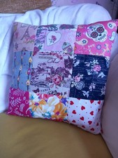 Handmade Patchwork Cushion