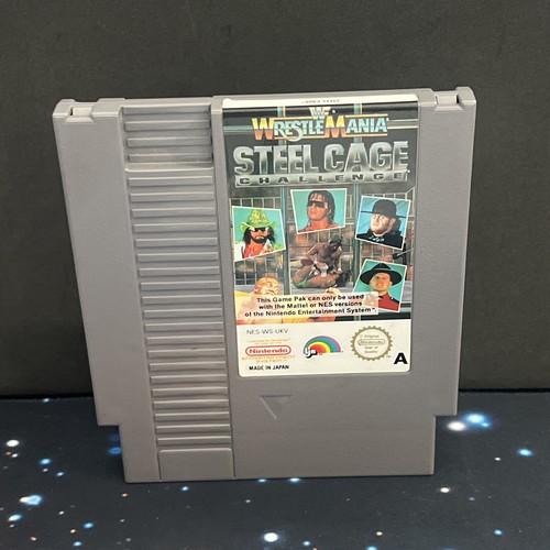 Nes wwf wrestle mania - nes, steel