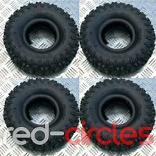4x KNOBBLY MINI QUAD BIKE TYRES - SIZE 4.10-4 FOR 47cc & 49cc ATV