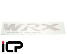 WRX STI Boot Lid Sticker Blue/Green/Yellow/White Fits: Subaru Impreza STI 94-96