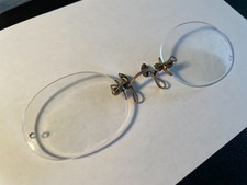 Antique pince-nez glasses gold