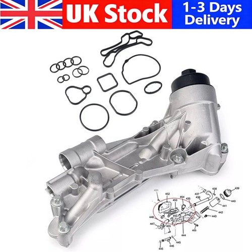 Oil cooler filter housing - filter,