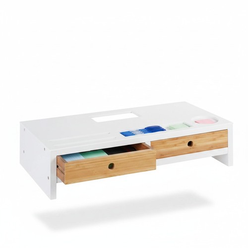 Bamboo monitor stand - bamboo,