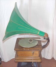 Scarce Antique Columbia Disc Horn Graphophone c.1910