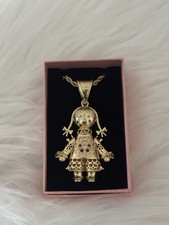Gold Ragdoll Dolly Necklace