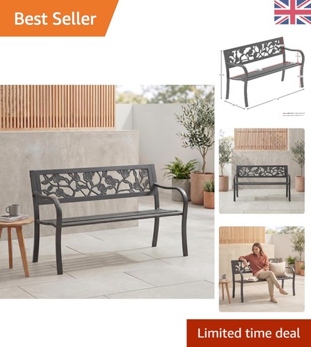 Seater rose design steel - 3-seater,