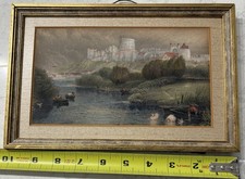 Windsor Castle: A Framed 19th
