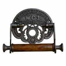 Cast Iron Toilet Roll Holder