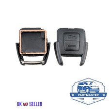 2 BUTTON REPLACE KEY CASE FOB SHELL FOR OPEL/VAUXHALL ASTRA ZAFIRA FRONTERA
