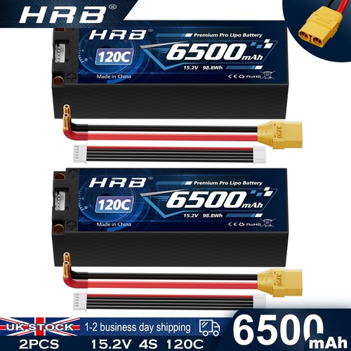 Hrb 2pcs 6500mah hv - hrb,