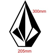 Volcom Outline Skateboard Stickers Transporter Decals Car Campervan Bumper