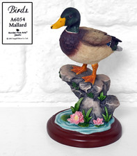 Border Fine Arts MALLARD Duck Figurine A6054. 12cm Tall. Small / Good Condition