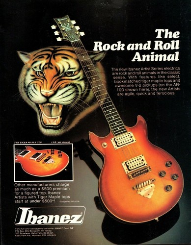 Vtg 80s ibanez - 80s, maple