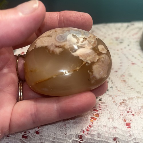 Flower agate large - flower,