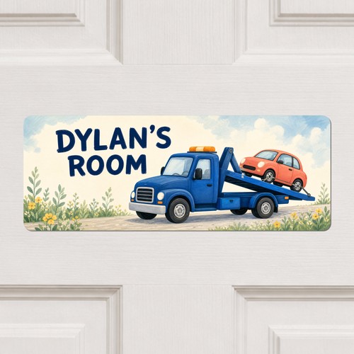 Personalised tow truck - tow,