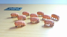 HB211: Benbros Lead Farm Animals Pigs x 10