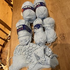 Phildar Sagittaire 245 Blue Double Knitting Yarn 228g (LOT 25)