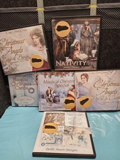 Christmas Themed Craft Cd's X 6