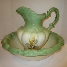 Pitcher & Wash Basin Set -