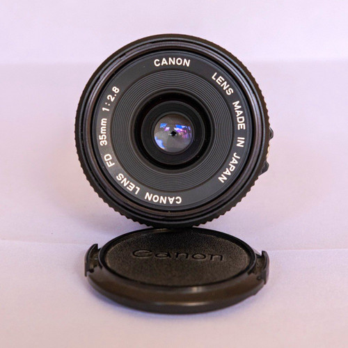 Canon new 35mm 8 wide - f/2.8,