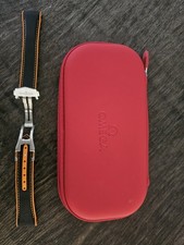 Genuine Omega 21mm Watch Strap & Deploy Seamaster Planet Ocean 600 Long Length!