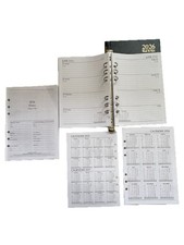 2026 Diary Inserts weekly Suitable for  A5 Mulberry Planer 19.19.50.19.19mm