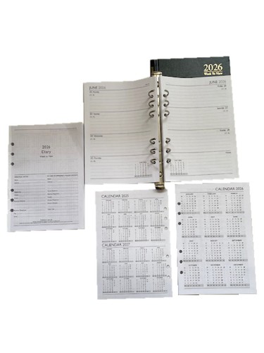 2026 diary inserts weekly - 2026,