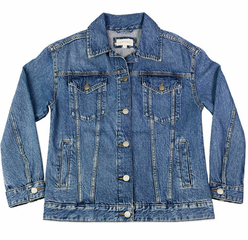 Per una denim style jacket - una,