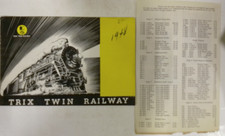 Trix Twin Railway 1948 Foldout