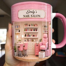 Personalized Nail Salon Accent