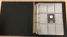 Loose leaf coin album with 5 pages for Change Checker carded coins