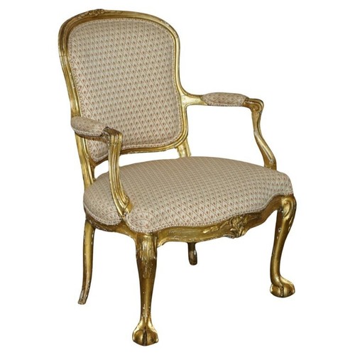 Fine gold giltwood 18th - giltwood,