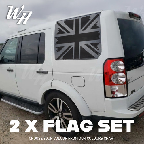 Rear window union jack - uk, flag