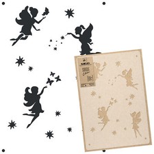 Reusable PLASTIC Wall STENCIL