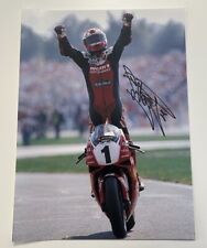 Carl Fogarty Signed Photo 16x12